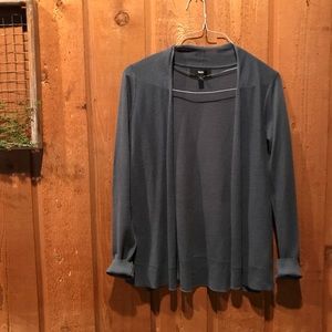 Lightweight Blue-Gray Cardigan